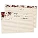 321Done Floral Recipe Cards (Set of 50) Rustic 4