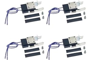 EOSORSSA WB17X5113 Element Receptacle and Wire Kit Fit for GE Hotpoint Electric Ranges Stove Cooktops Surface Burners Receptacle Terminal Block, Replaces AP2021559 PS232646 (4 PACK)