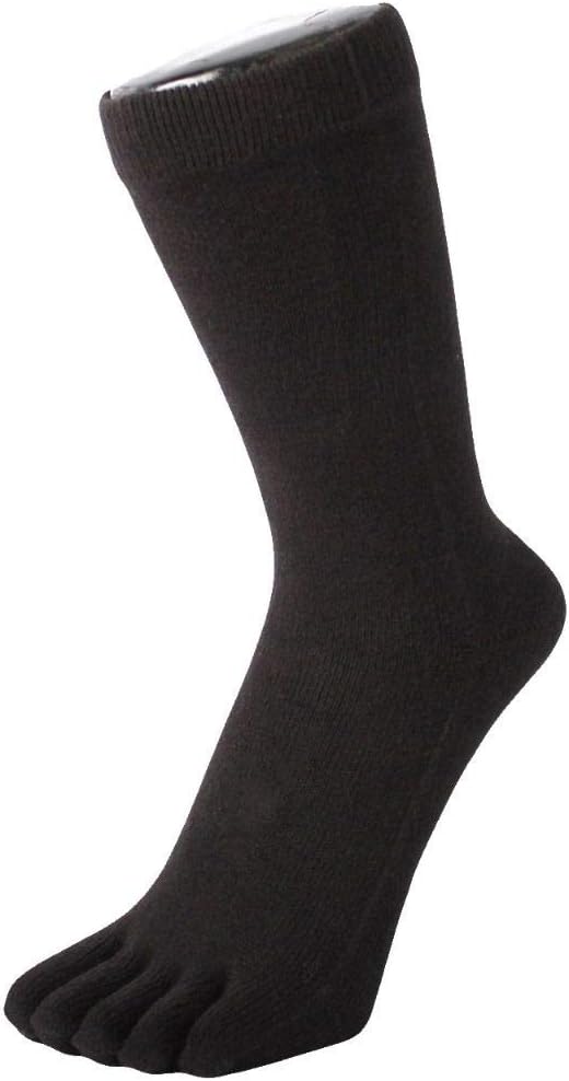 TOETOE - Essential Mid-Calf Cotton Toe Socks