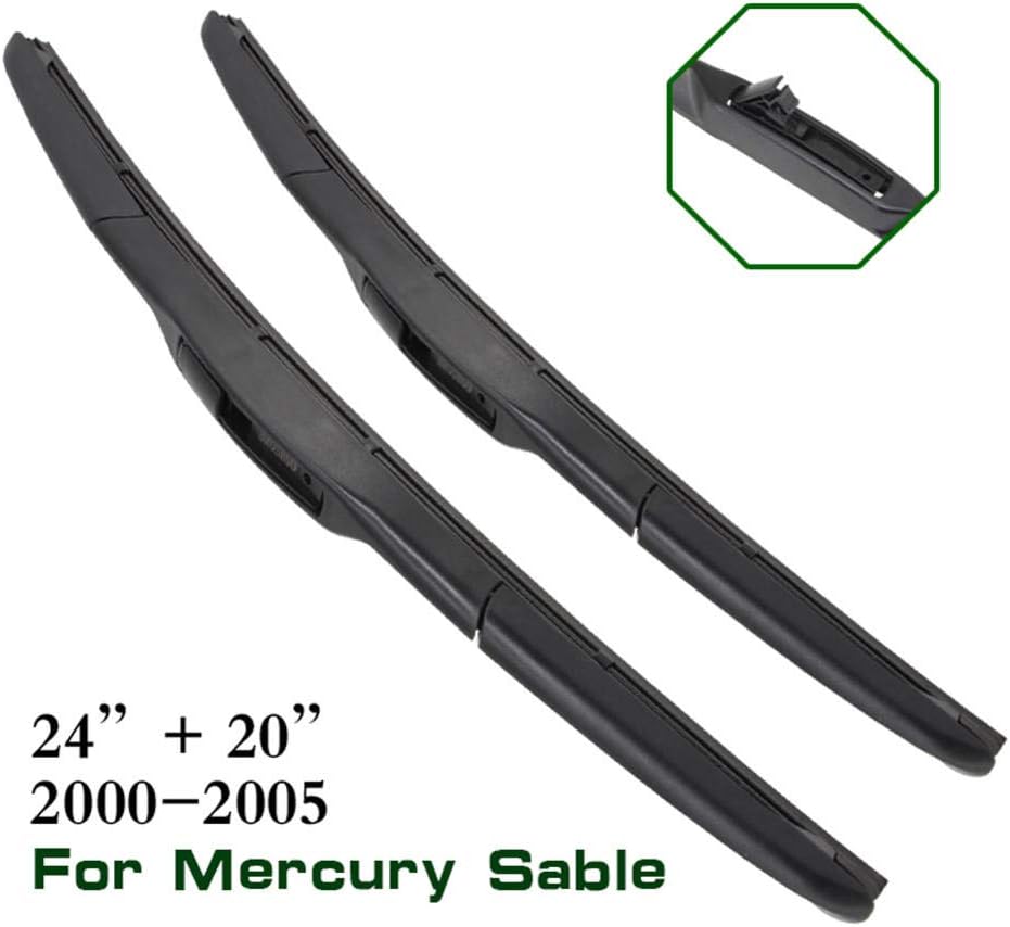 LKJsagd Car Front Window Wiper Blades, for Mercury Sable