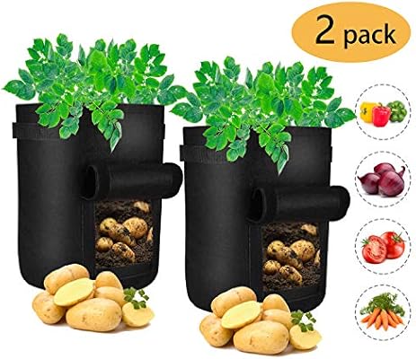 iTrunk Paquete de 2 Bolsas de Cultivo de Papa, Bolsa de 7 galones ...