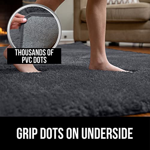 Gorilla Grip Soft Faux Fur Area Rug, Washable, Shed and Fade Resistant
