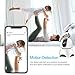 1080P Wireless IP Camera, 360 Home WiFi Security Camera Indoor Surveillance Camera System Panorama View for Pet/Baby Monitor Remote Viewer Nanny Cam with Pan/Tilt, Two-Way Audio & Night Vision