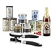 Tonicstar Opener Heavy Duty Can Opener Stainless Steel Can Bottle Opener Black
