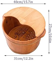 GenSDH Household with Lid Fir ge Barrel, Thickened