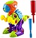 WolVol 18-Piece Take-A-Part Building Dino Dinosaur - Toddler Assembly STEM Toy - Lights & Music - Take Apart for Boys & Girls - Screwdriver Included - Educational Put Together - Motor Skill