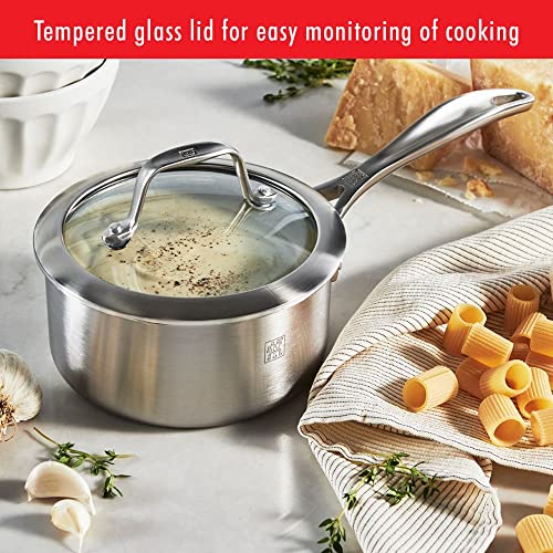 ZWILLING Spirit 3ply 10pc Stainless Steel Ceramic Nonstick Pots and