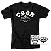 CBGB New York Rock Club Classic Logo T Shirt & Stickers (X-Large)