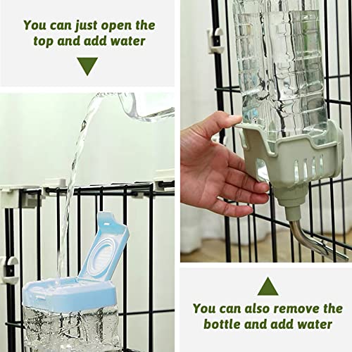 kathson Top Fill Water Bottles [2022 Upgrade Version No Drip Rabbit