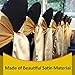 SPRINGROSE Gold Wedding Satin Chair Sashes(set of 10). These Are a Wonderful Decoration for Your Chairs. Be Sure and Add Them to Your List of Party Supplies.