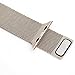 top4cus Double Electroplating Milanese Loop Stainless Steel Replacement iWatch Band with Magnetic Closure Clasp for Apple Watch - 42mm Regular Length - Gold