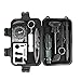 QC OUTDOORS Multi-Function 10 in 1 Emergency Professional Survival Tools Outdoor Survival Gear Kit for Scouting Traveling Rapelling Hiking Biking Climbing Canoeing