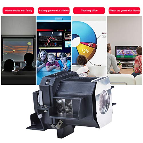 for Epson ELPLP35 V13H010L35 Epson H373a Lamp H419a Projector Replacement Lamp with housing.(180days Warranty)
