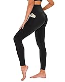 High Waisted Leggings for Women - No See Through