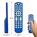 GE Universal Remote Control, Backlit, for Samsung, Vizio, Lg, Sony, Sharp, Roku, Apple TV, RCA, Panasonic, Smart TVs, Streaming Players, Blu-Ray, DVD, Simple Setup, 4-Device, Blue, 45764thumb 2