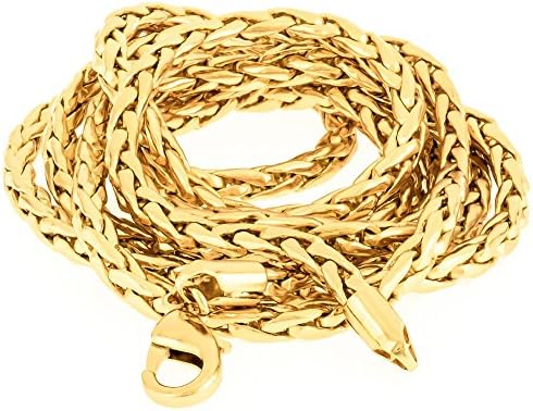 Avn Jewellers 22Ct Pure Gold and Rhodium Coated Chain AVN200