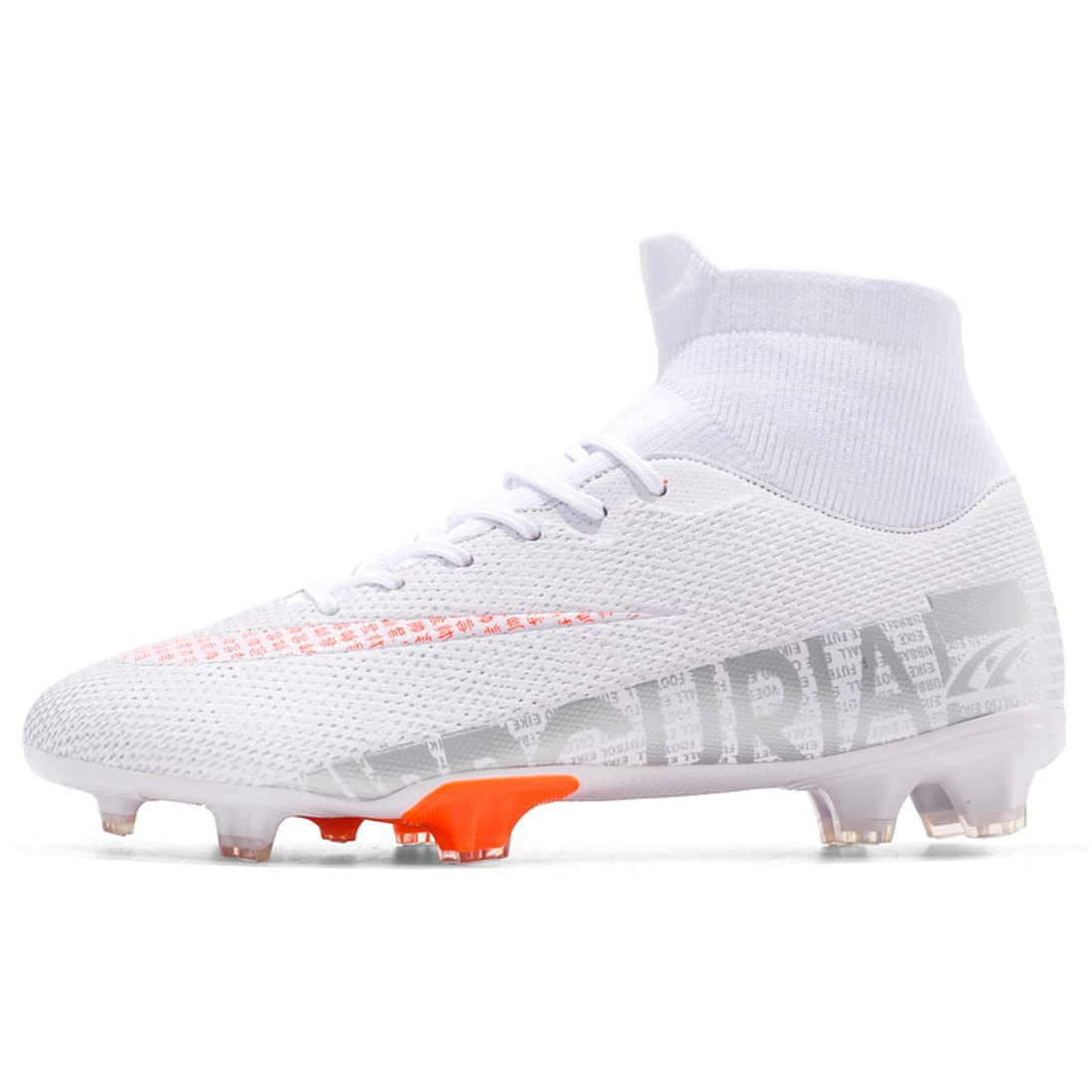 FGCVX Men's Soccer Cleats Athletic Soccer Boots Sneaker Turf Football Shoes Firm Ground