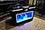 BREKX 54QT Black LED Party Cooler with Window
