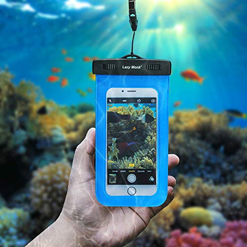 Lazy Monk Dry Bags Waterproof | Water Proof Bag Backpack| Best Kayak & Travel Sack Accessories with Phone Case