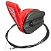 Podoy Lawn Mower Throttle Cable Universal 65" Control Switch Lever Handle Kit for Electric Petrol Lawnmowers primary