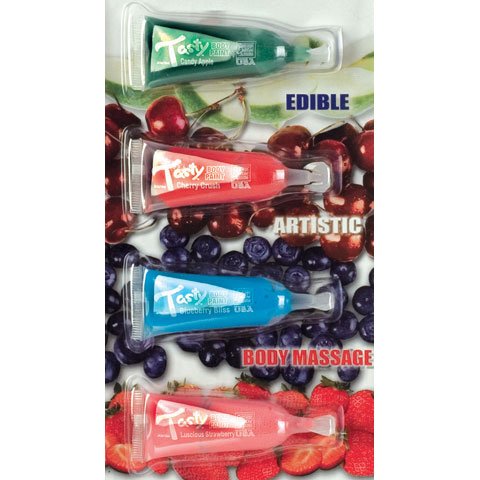 California Exotic Novelties Tasty Body Paint, 0.34-Ounce