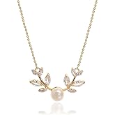 Sonateomber Dainty Chain Simple Pendant Necklace for Women, Cute Statement Rhinestone Single Dangle Necklaces Thanksgiving Christmas Jewelry Gift