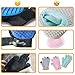 FURBB Pet Grooming Glove - Cat Dog Gentle Deshedding Brush Glove - Efficient Pet Hair Remover Massage Mitt - Enhanced Five Finger Design Perfect for Long Short Fur, Right Hand (Pink) Pet Bathing