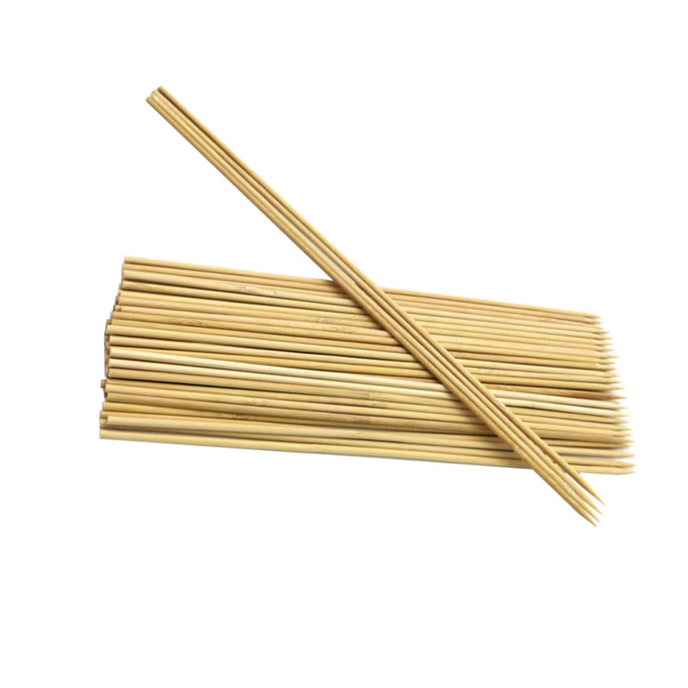 Buy UPKOCH 2 Packs Natural Bamboo Skewers Bamboo Sticks Marshmallow