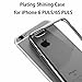 iPhone 6s Case, Ubegood [Crystal Clear] Premium Flexible Thin Soft TPU + Extra Grip Case Clear Soft TPU Cover Case for Apple iPhone 6 cover case (Black)