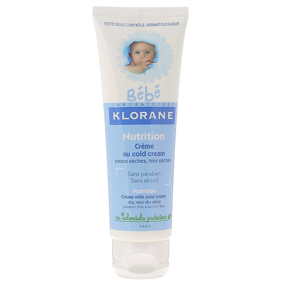 Klorane Baby Nourishing Cream with Cold Cream 125ml