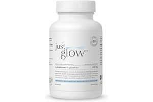 Just Glow L-Glutathione 500mg - 60 Capsules - Purity >99% - 3rd Party Test Provided - Reduced Active Form - Pure Glutathione 
