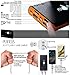 PERFICUS PURE20K Portable Power Bank - 20000mAh External Battery Charger Pack - Fast Charging - 4 USB - Compatible with iPhone, Samsung Galaxy & Other Devices - 2-in-1 Premium Cable