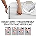 FAIRYLAND Queen Mattress Topper Bed Pillow Top Cooling Mattress Pad Cover Cotton with Snow Down Alternative Fill(8-21 Inch Deep Pocket)