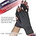 Fingerless Arthritis Compression Gloves – Arthritis Gloves to Help Swollen Hands & Fingers. Rheumatoid Joints & Carpal Tunnel Pain Relief, Fits Women & Men. Warms Knuckles and Supports Wrists (Small)