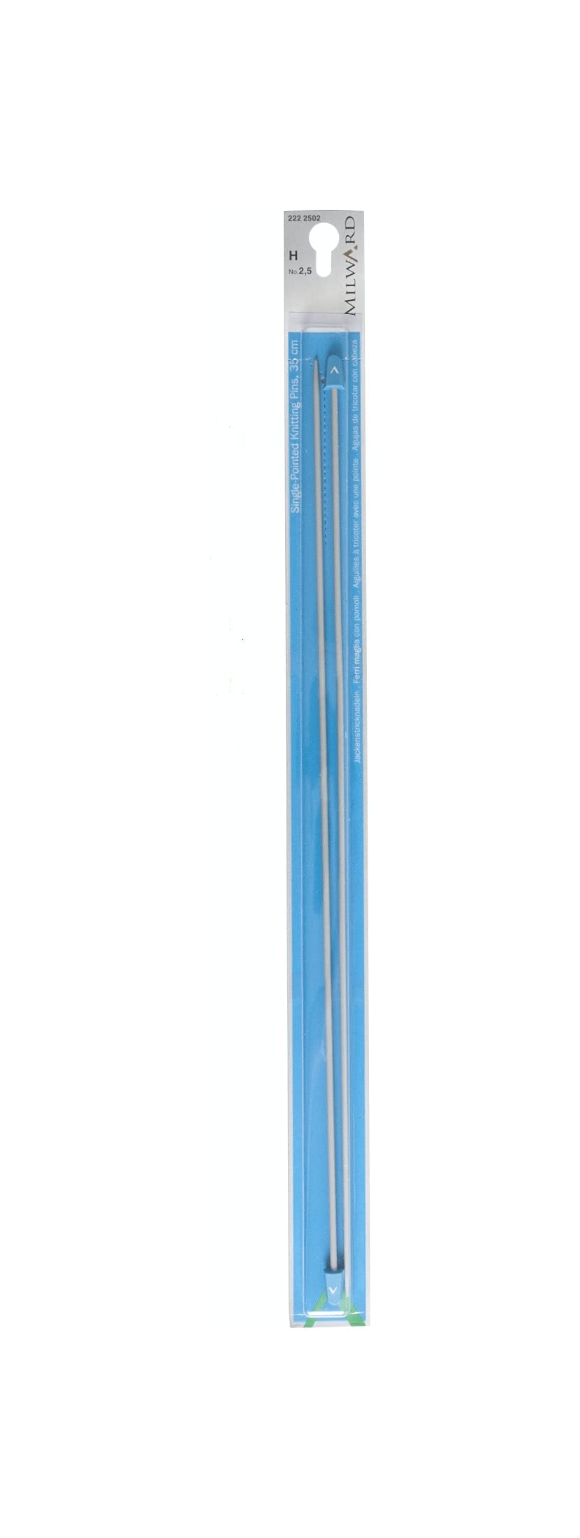 Single Point Knitting Needles, 35cm, 2.5mm