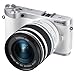 Samsung NX300 20.3MP CMOS Smart WiFi Mirrorless Digital Camera with 18-55mm Lens and 3.3