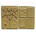 Forvel Easy Silicone Festival Christmas Gingerbread House and Chocolate Biscuit Baking Mold Kit - Large