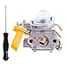 Poweka Carburetor Carb for Homelite UT20004A UT20004B UT20024A UT20024B UT20044A UT20044B UT20006 UT20026 UT20046 String Trimmer Brush Cutter ZAMA C1U-H60