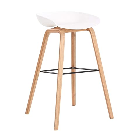 Amazon Com Wghbd Bar Stool Kitchen Solid Wood Bar Bar Coffee Shop