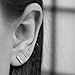 14k Yellow, White or Rose Gold Wire Bar Earrings