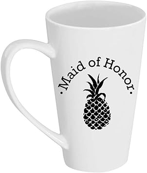 Amazon Maid Of Honorパイナップルシルエット17 Oz Tall Latte Mug Abby Smith グラス タンブラー 通販