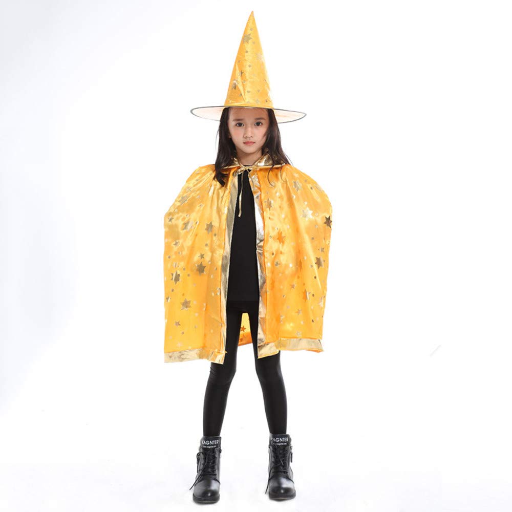 Deguisements Et Accessoires Angelof Halloween Decoration Costume Enfant Adultes Bebe Sorcier Manteau Cape Robe Chapeau Set Jeux Et Jouets Lemoncitylive Com