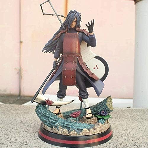 Smszg 人気ブランド 30センチメートルアニメサスケマダラ像アクションフィギュア置物マダラグッズpvc Gjf1012