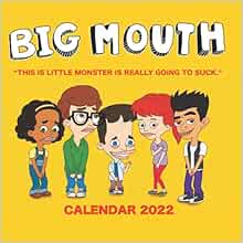 Uf 2022 Calendar Amazon.com: Big Mouth 2022 Calendar: Calendar 2022 18-Month From Jul 2021  To Dec 2022 In Mini Size 7X7: 9798509214820: Tadhg, Esmeralda: Books