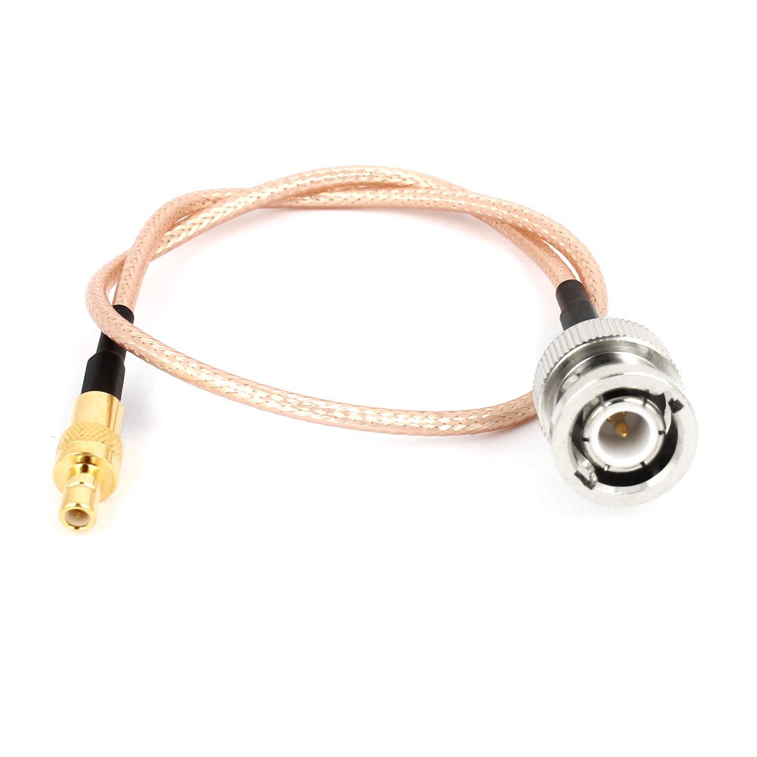 sourcing map SMB Male to BNC Male M/M Adapter Connector RG316 Coaxial Cord 30cm 12"