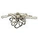 Martine Mall Steampunk Octopus Nautical Pirate Necklace Pendant Charm Jewelry