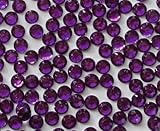 1000pcs Round Flatback Resin Rhinestones 4mm (16ss)--- Purple Amethyst By Pixiheart