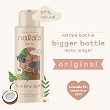 Nala's Baby Bubble Bath 400ml 97% Natural Tear Free Dermatologist Approved view 3