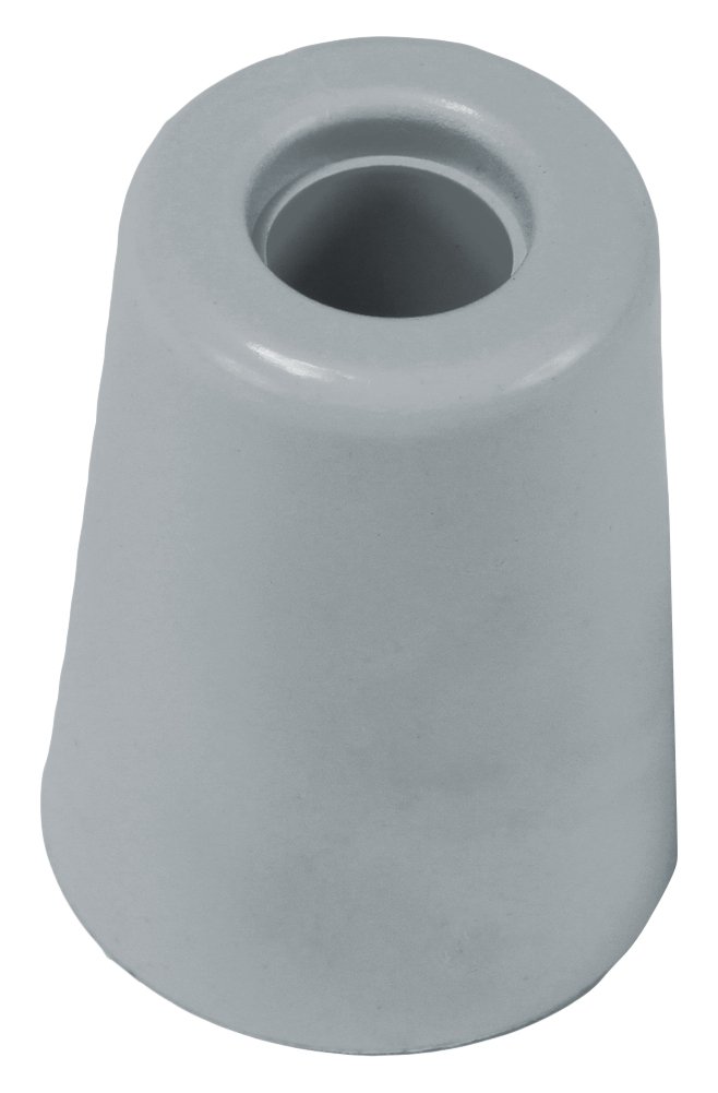 Brinox Large door stop with screw. 5x3.7x3.7 cm grey