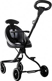 Klappbar Kinderwagen Anti Shock Folding Leichter Multi Funktionen Kombikinderwagen Wendbarer Bequemer Buggy Nostalgie Buggy Bergsteiger Falten Sie in Sekunden Geeignet 6 Monate bis 3 Jahre